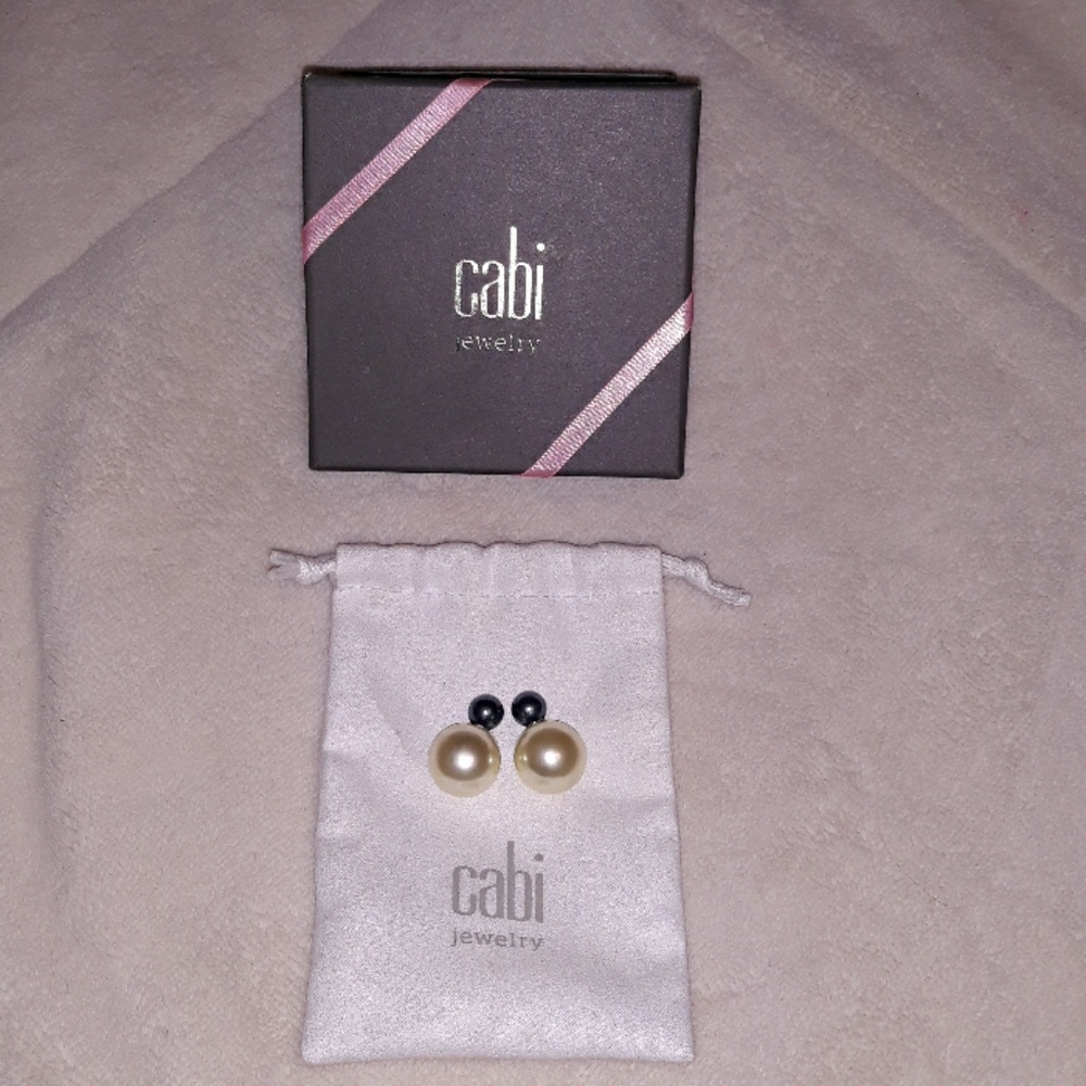 Cabi front back earrings